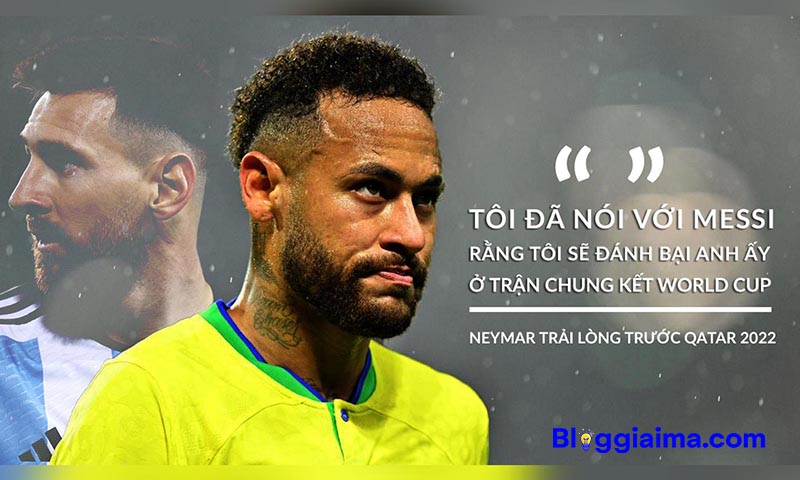 Neymar trải lòng trước World Cup 2022