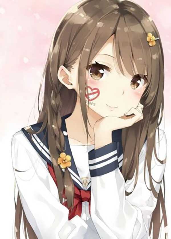 Ảnh gái Anime xinh đẹp dễ thương nhất 13